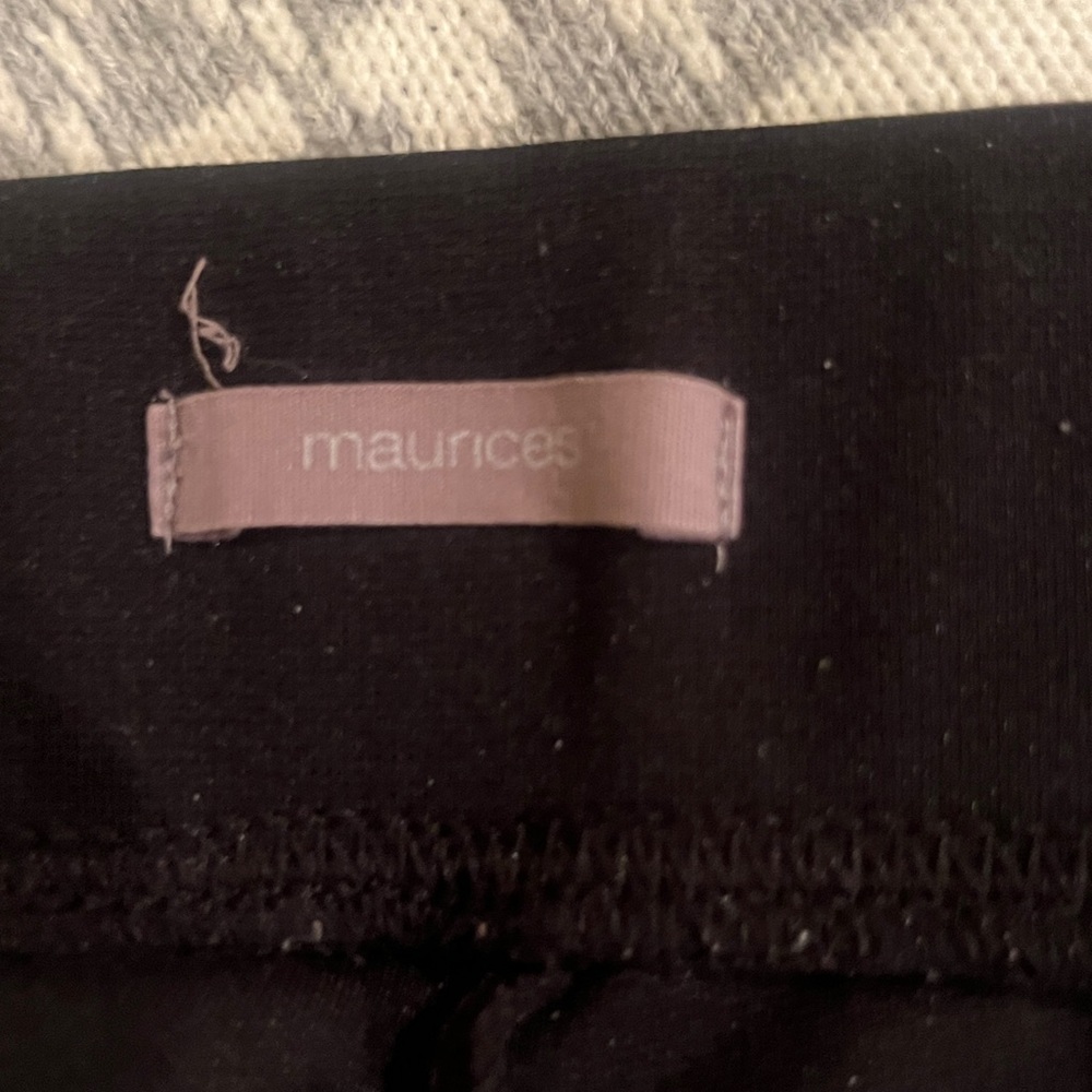 Maurices Black Skinny Pants